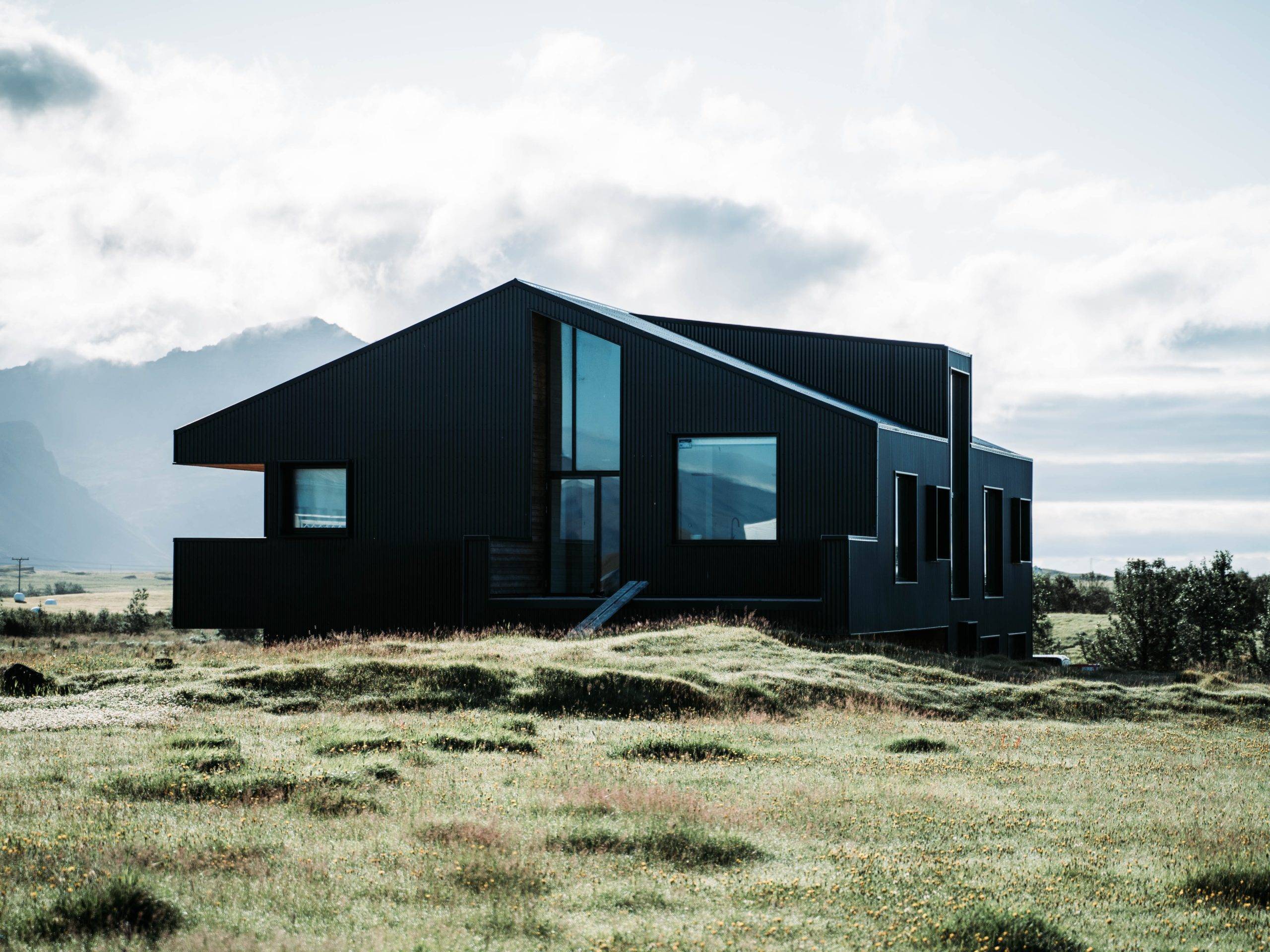 20 ideas modernas de la casa exterior negro