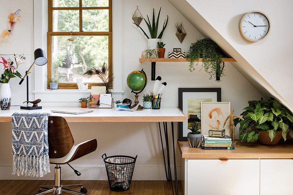 Cómo convertir su garaje en una hermosa oficina en casa