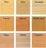 color muebles madera