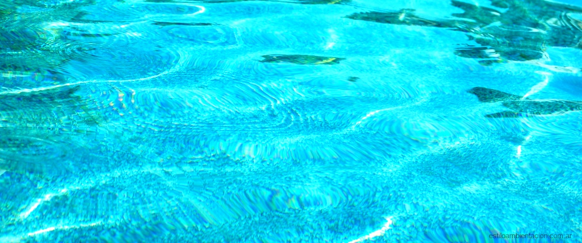 ¿Cómo mantener el agua cristalina de la piscina?