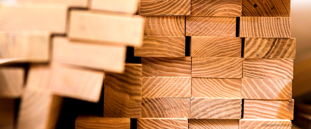 ¿Cómo son las tablas de madera?