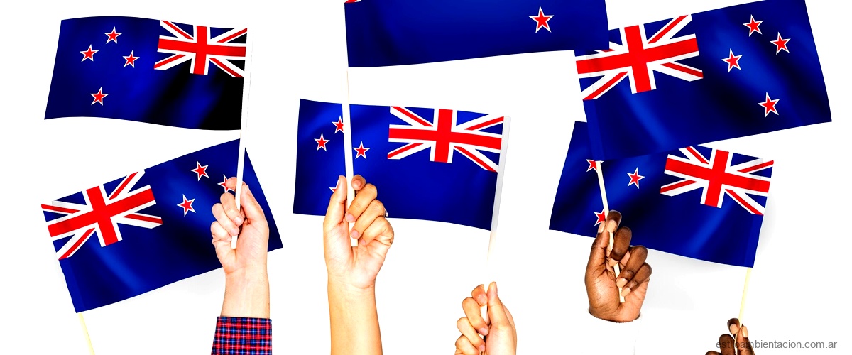 ¿Cuál es la diferencia entre la bandera de Australia y la de Nueva Zelanda?