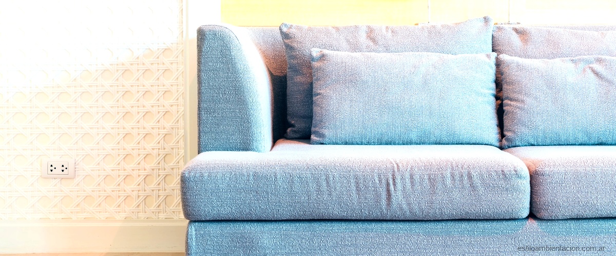 Sofá azul grisáceo: una opción moderna y sofisticada para tu hogar